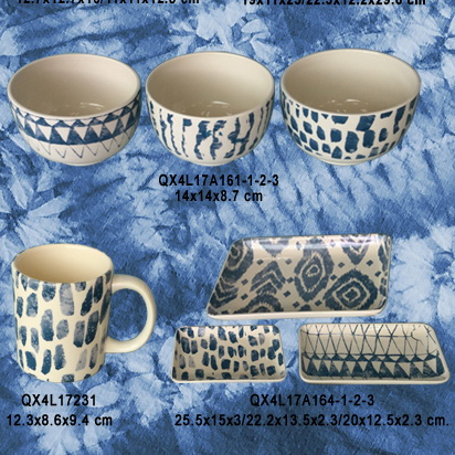 Ceramic Tie-Dye Decor and Kitchenware - WKS240001