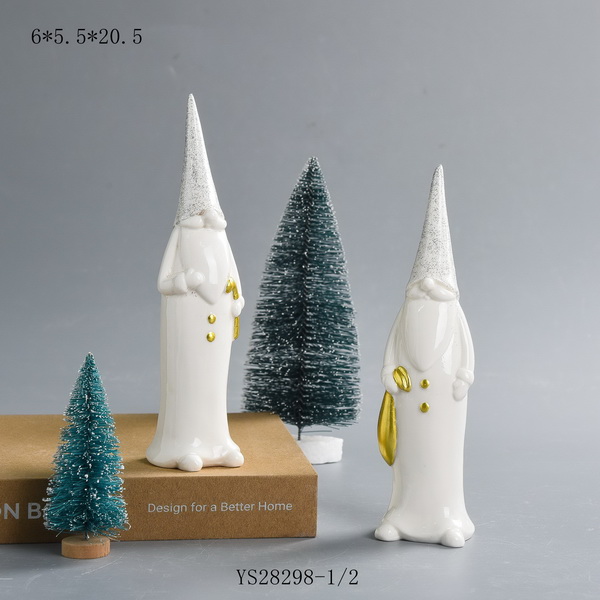 Porcelain Chrismas Decoration - WCD240006